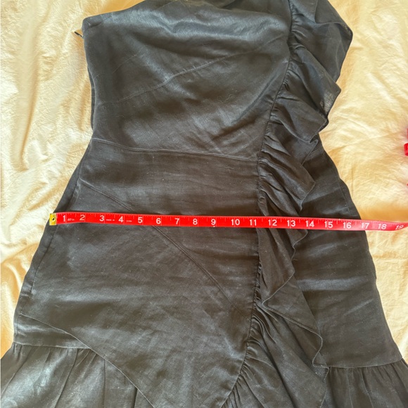 Isabel Marant Black One-Shoulder Dress EU - 36 - Picture 6 of 8